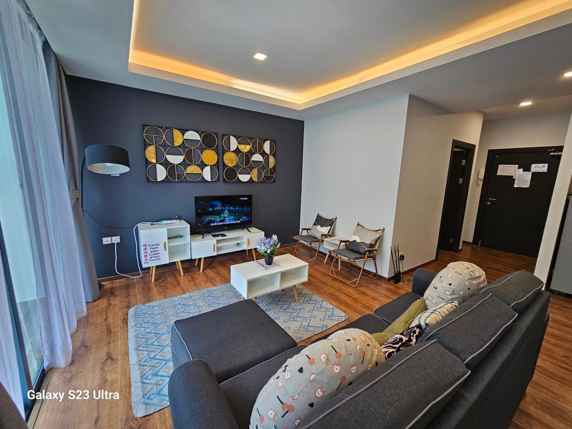 Lovely Vivacity Jazz Suite 2 Cozy Condo 2 Card Lv7 Кучинг Экстерьер фото
